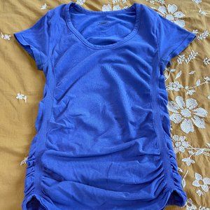 ATHLETA scrunched speed light tee tunic